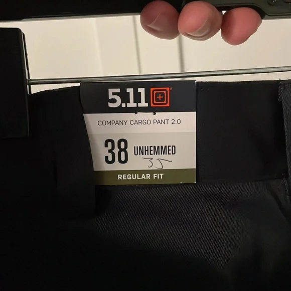 NWT 5.11 Company Cargo Pant 2.0 Regular Fit Unhemmed. For @justin88740 - Picture 8 of 11